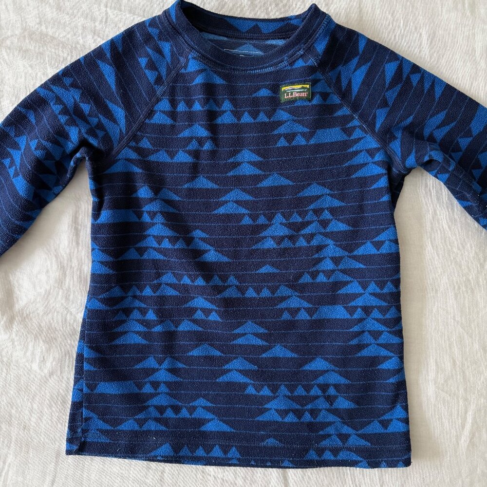 LL Bean Kids Fitness Fleece - Size 6-7